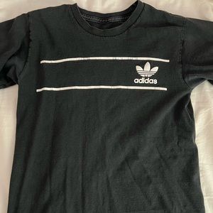 Adidas black t shirt